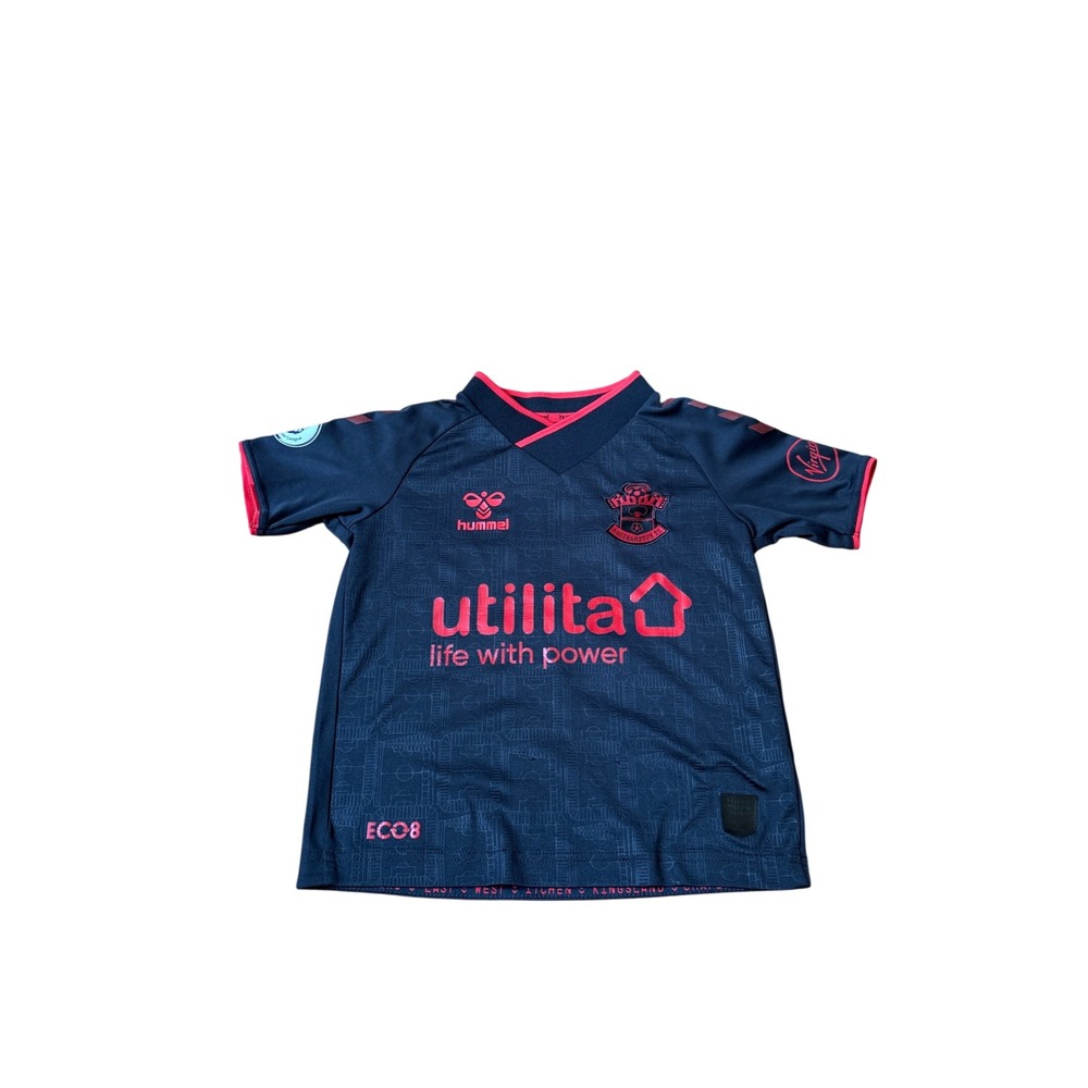 Hummel Southampton FC‎ Jersey Kids Navy Red Ward-Prowse 8 Soccer Shirt SIZE YS